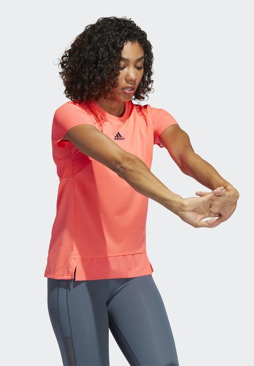 adidas Performance - Training h ready tee - signal pink