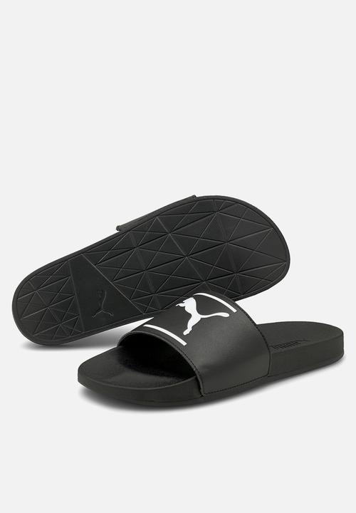 PUMA - Leadcat FTR comfort sandals - puma black & puma white