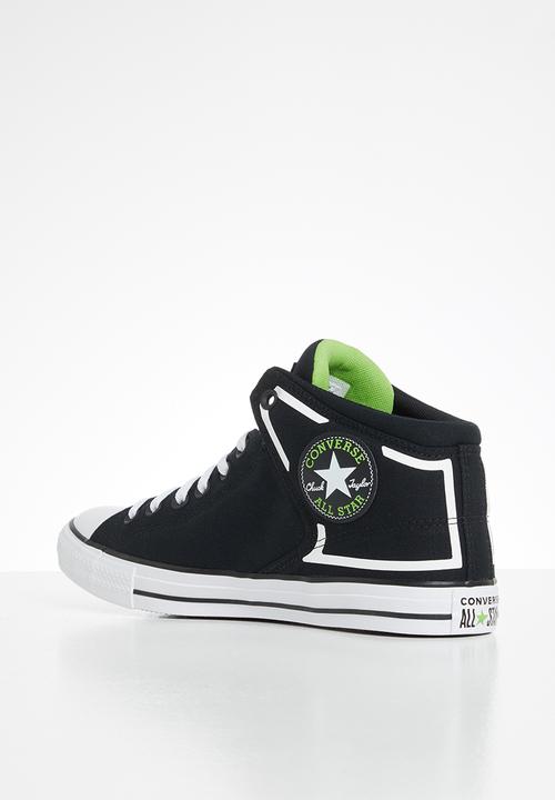 Converse - Chuck taylor all star high street canvas mid - black & white
