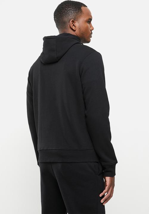 Bench - Maslow zip fleece - black