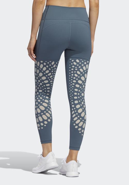 adidas Performance - Bt power 7/8 long tights - legacy blue/grey