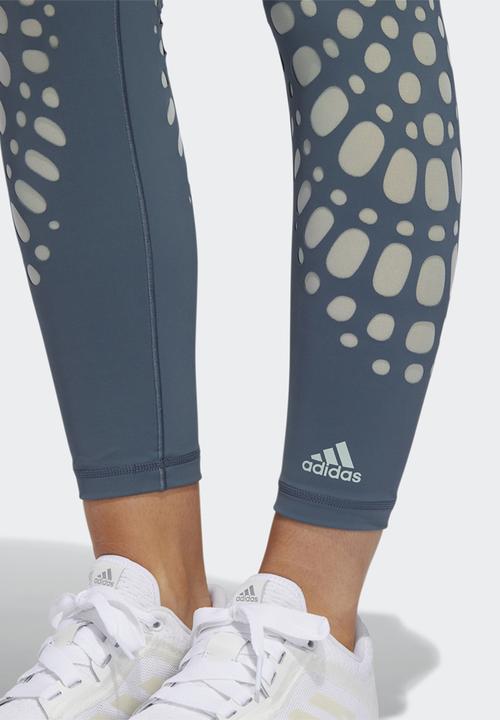 adidas Performance - Bt power 7/8 long tights - legacy blue/grey