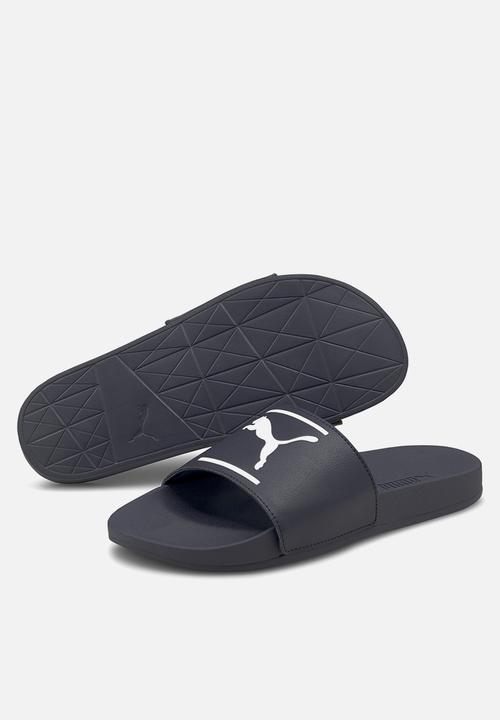 PUMA - Leadcat FTR comfort sandals - peacoat & puma white