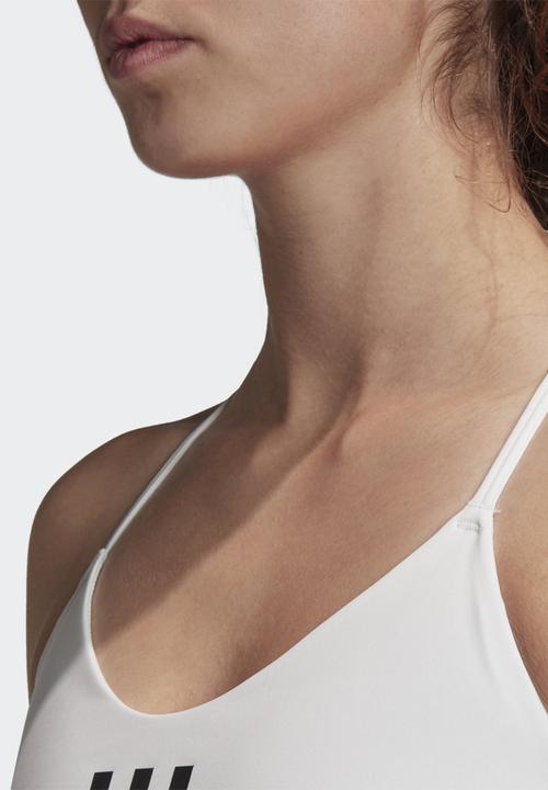 adidas Performance - Am 3s mesh bra - white/black