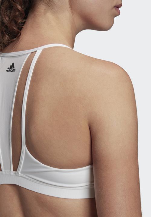 adidas Performance - Am 3s mesh bra - white/black
