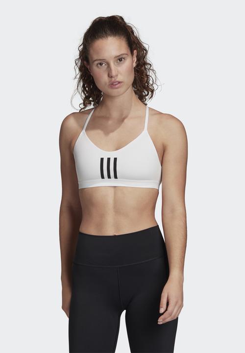 adidas Performance - Am 3s mesh bra - white/black