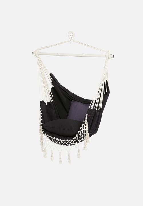 Fine Living - Milos hammock chair - black