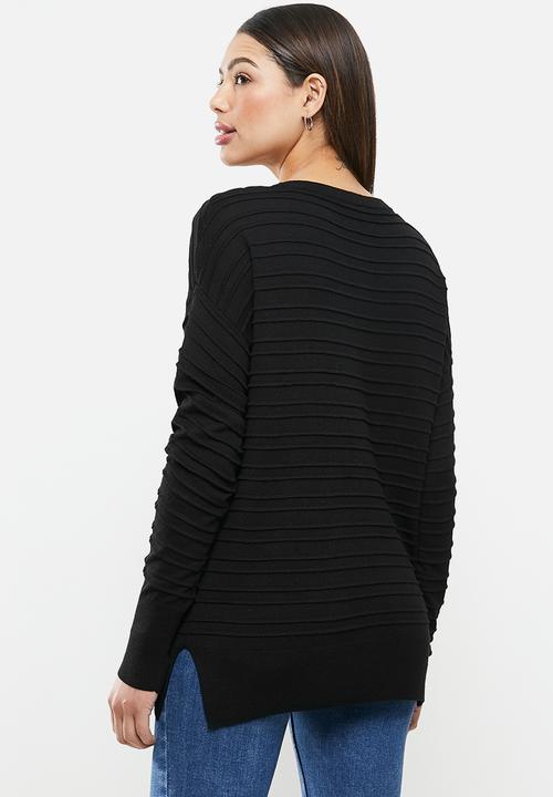 POLO - Esme 3d pull over - black