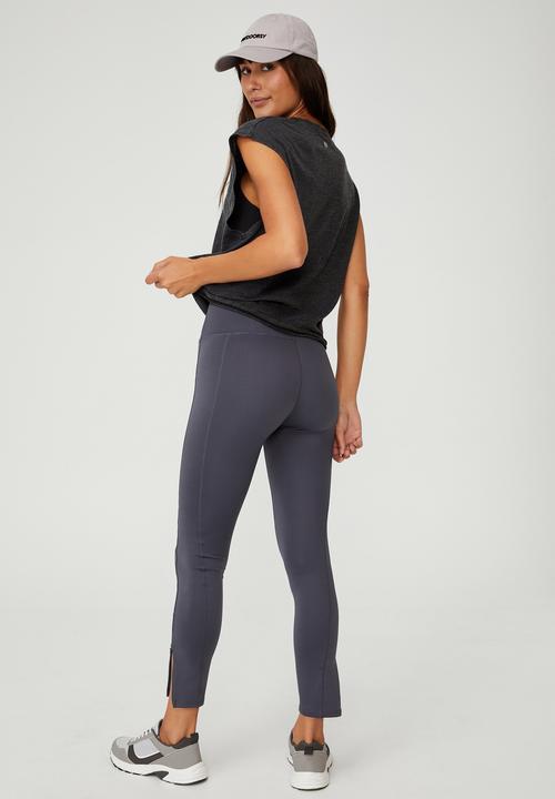 Cotton On - The elite full length tight - pewter grey