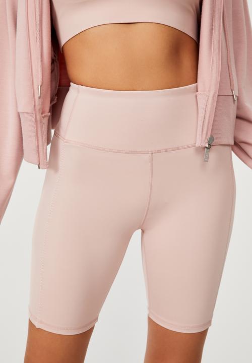 Cotton On - The elite mid length bike short - almond pink