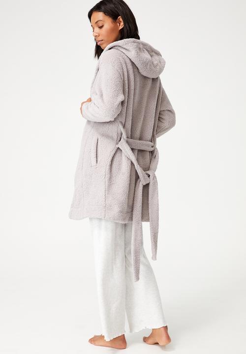Cotton On - The lounging robe - quail