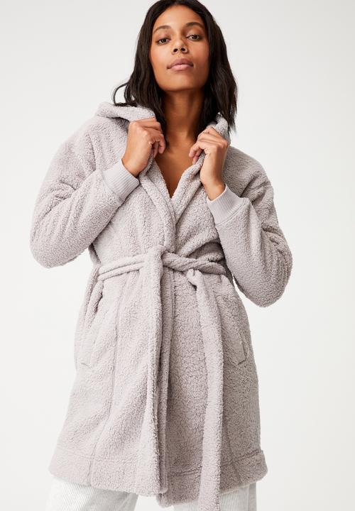 Cotton On - The lounging robe - quail
