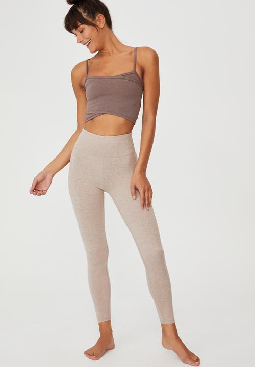Cotton On - Winter cross front vestlette - raw umber marle