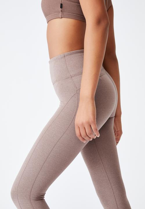 Cotton On - Winter fleece lined tight - raw umber marle