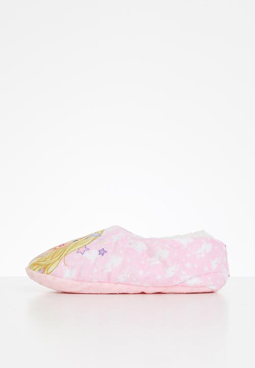 Character Group - Barbie sherpa slippers - pink