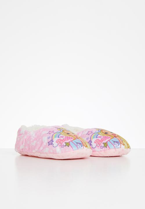 Character Group - Barbie sherpa slippers - pink