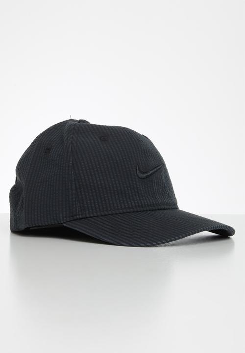 Nike - U Nike h86 flatbill seersucker - black