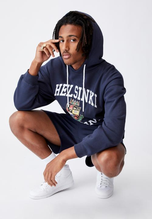 Factorie - Elite oversized hoodie - indigo