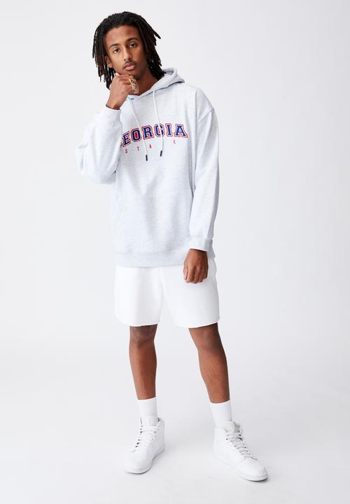 Factorie - Elite oversized hoodie - silver marle