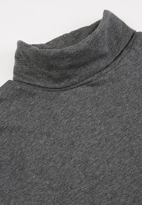 Rebel Republic - Boys 2 pack polo neck - charcoal & navy