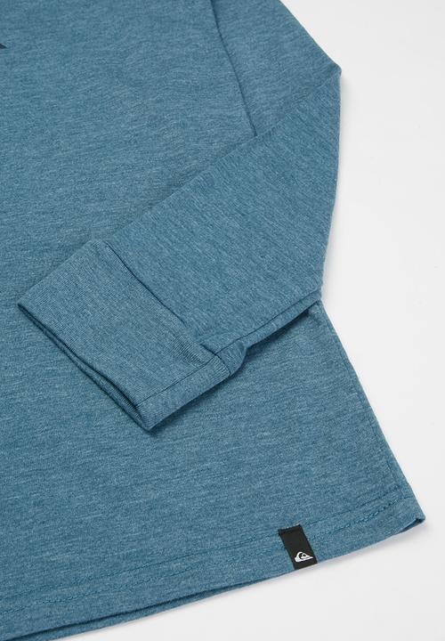 Quiksilver - Comp logo long sleeve - blue