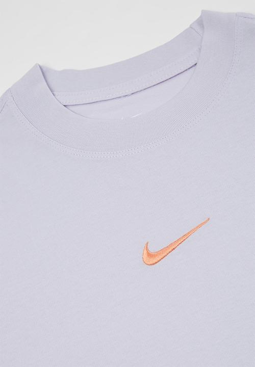 Nike - G nsw tee essential short sleeve boxy - purple