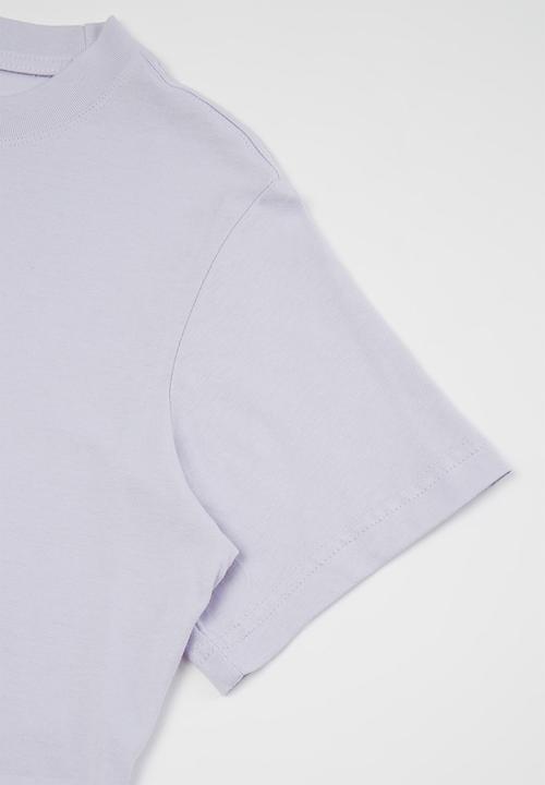 Nike - G nsw tee essential short sleeve boxy - purple
