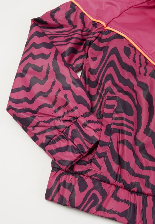 Nike - Nkg electric zebra windrunner - pink