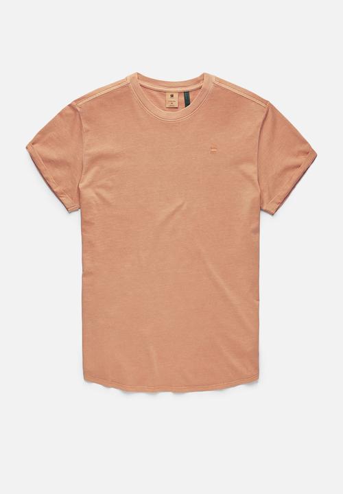 G-STAR - Lash r short sleeve tee - peach
