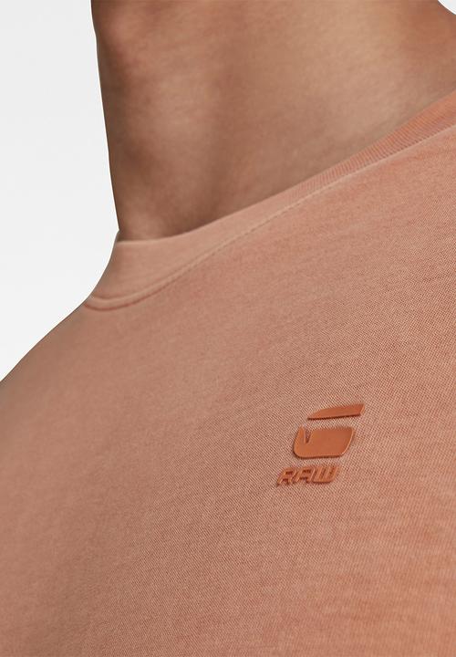 G-STAR - Lash r short sleeve tee - peach