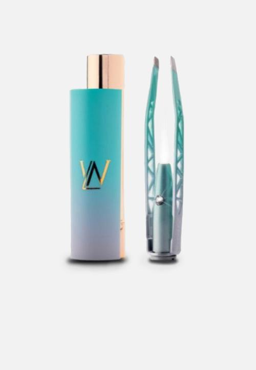 la-tweez - Pro Illuminating Tweezers - Mint Ombre
