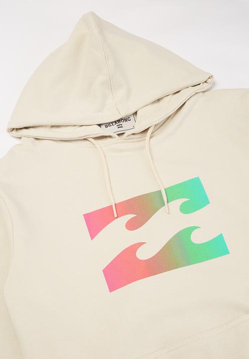 Billabong  - Team wave pop hood - beige