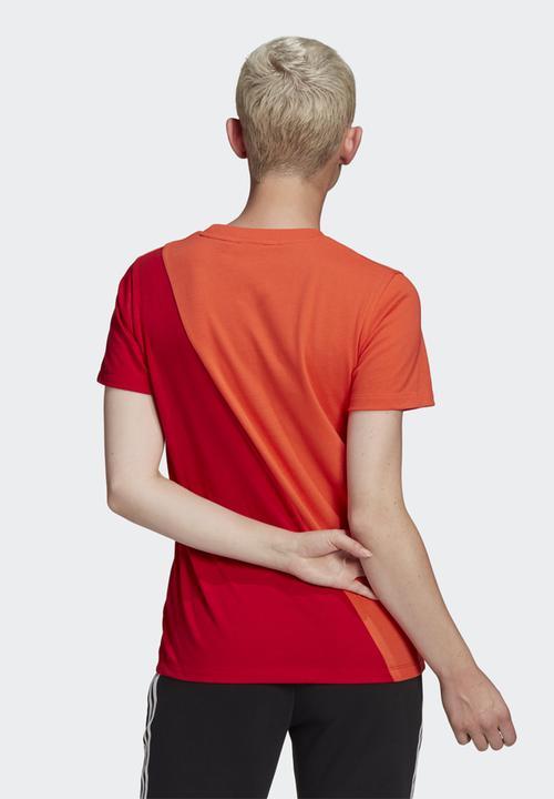 adidas Originals - Original regular short sleeve tee - semi solar red/scarlet