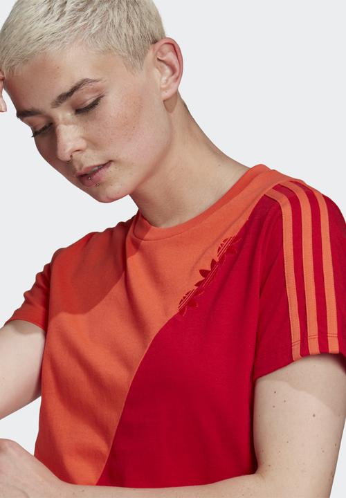 adidas Originals - Original regular short sleeve tee - semi solar red/scarlet