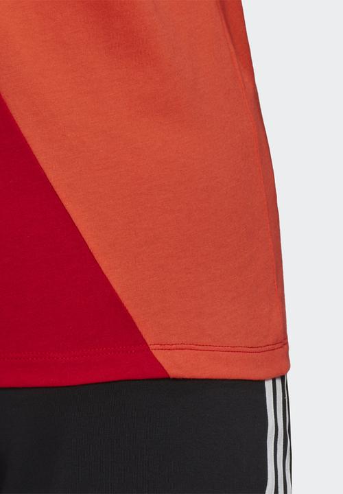 adidas Originals - Original regular short sleeve tee - semi solar red/scarlet