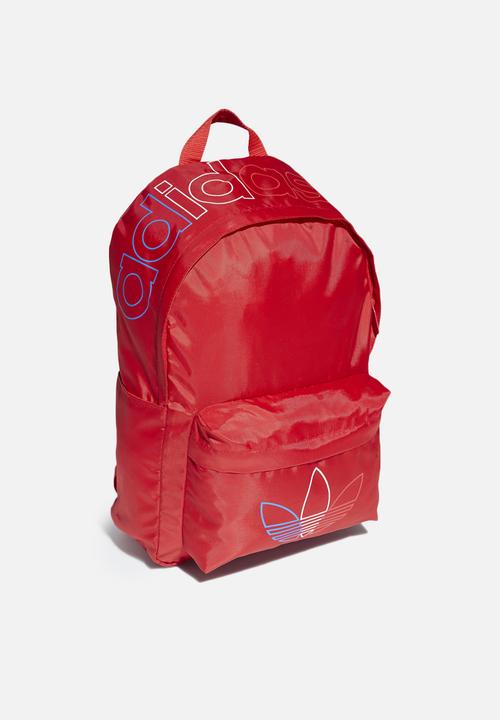 adidas Originals - Prime blue backpack - red