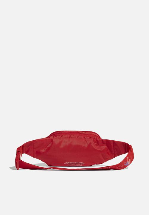 adidas Originals - Prime blue waist bag - red