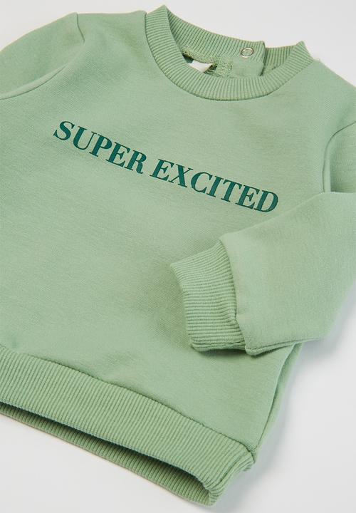 Cotton On - Bobbi & peta tracksuit - smashed avo/super excited