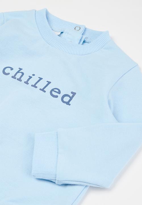 Cotton On - Bobbi & peta tracksuit - skye haze/chilled