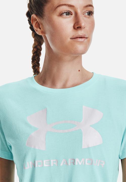 Under Armour - Live sportstyle graphic ssc - breeze/white
