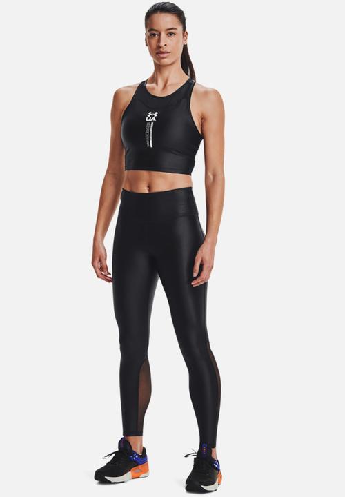 Under Armour - Iso chill crop tank - black/white