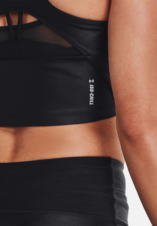Under Armour - Iso chill crop tank - black/white