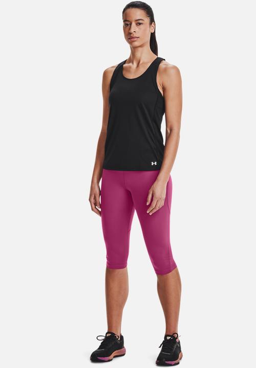 Under Armour - Fly by tank - black/reflective