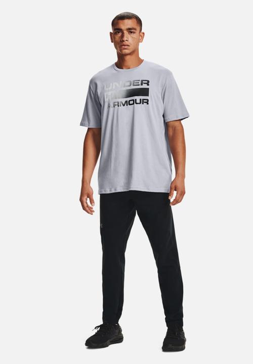 Under Armour - Ua team issue wordmark short sleeve - grey