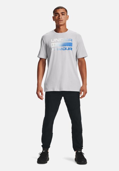 Under Armour - Ua team issue wordmark short sleeve - grey