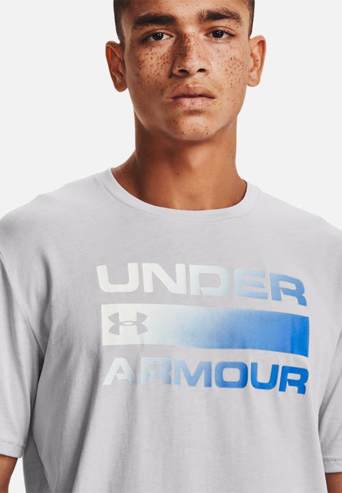 Under Armour - Ua team issue wordmark short sleeve - grey