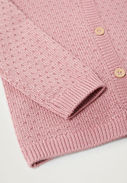 MANGO - Isabel cardigan - pink