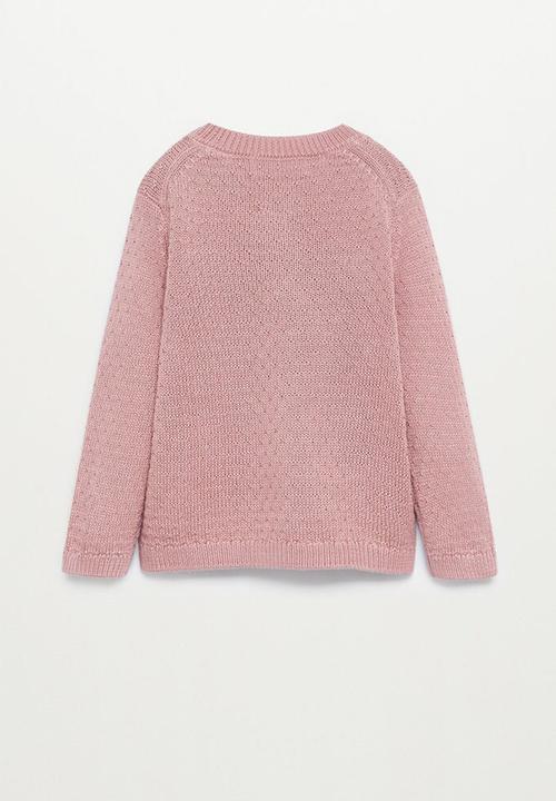 MANGO - Isabel cardigan - pink