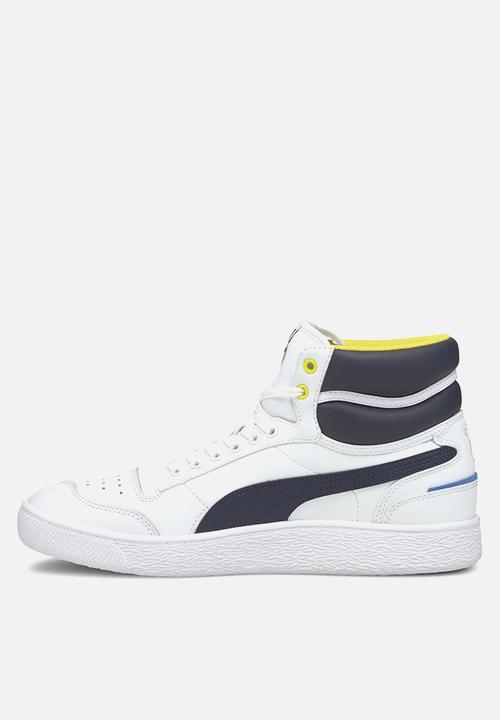 PUMA - Ralph sampson mid pop - puma white & peacoat