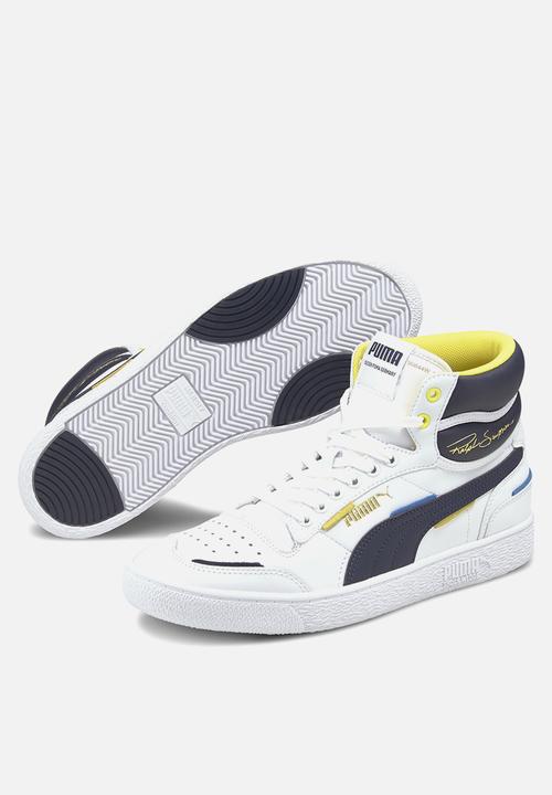 PUMA - Ralph sampson mid pop - puma white & peacoat